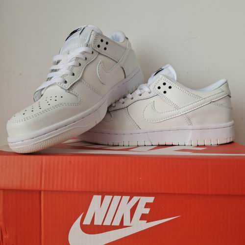 Cheap Nike Dunk Shoes Wholesale Men and Women All White-170